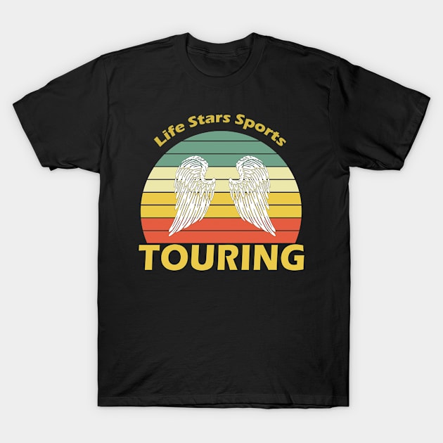 Retro Touring T-Shirt by Usea Studio